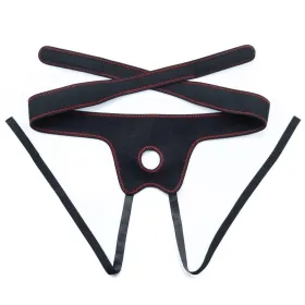 Crni Strap On sa vibracijom- LVTOY00760-4